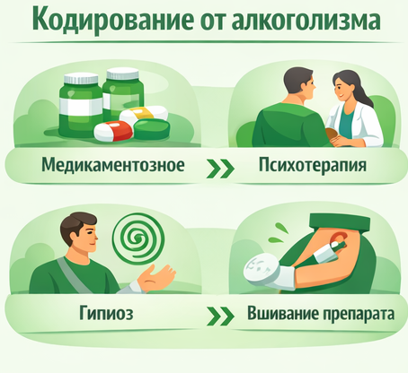 кодирование от алкоголизма в Протвино Санати